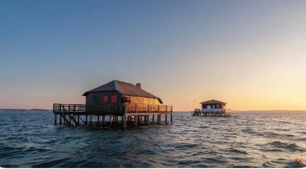 Le Chalet Du Bonheur Gujan-Mestras Exteriér fotografie